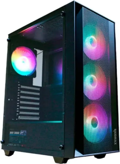 DSC Ryzen 5 5500 Gaming računar 16GB M.2 512GB RX580 8GB 650W, Crni