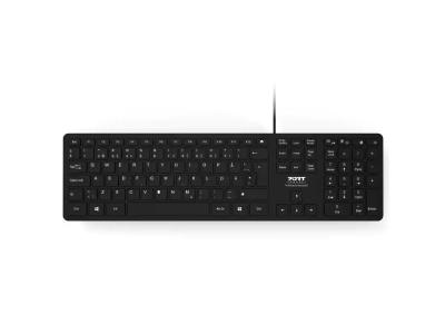 Tastatura Port Designs Executive US/USB-A & USB-C