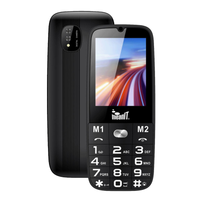 Mobilni telefon Meanit Senior 15 Crni