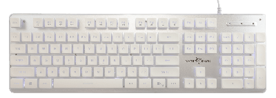 Tastatura White Shark GK 003241 TACHI White membranska US