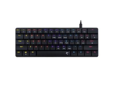 Tastatura White Shark NAGAMAKI 60/Mehanička/Crveni linearni svičevi/RGB/Crna/US