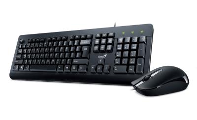 Tastatura + Miš Genius KM-160 USB YU, crna