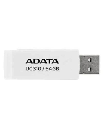 USB Flash 64 GB AData 3.2 UC310-64G-RWH белый