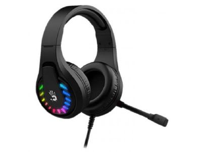 A4 A4-G230P Bloody Gejmerske slušalice sa mikrofonom Žično povezivanje SURROUND 50mm/16ohm USB+3,5mm LED, Žuto