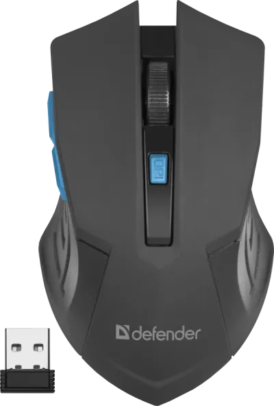 Bežični miš Defender Accura MM-275 1600 dpi plavo/crna