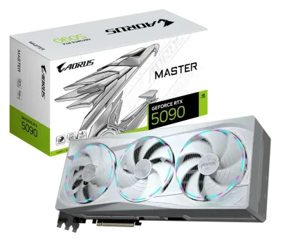 Graficka karta GIGABYTE AORUS GeForce RTX 5090 MASTER ICE 32GB