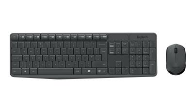 Logitech MK235 Wireless Desktop USB Gray US