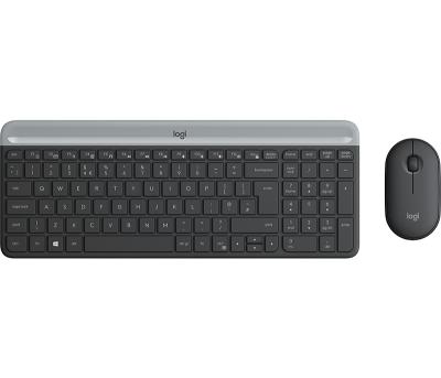 Logitech MK470 Slim Wireless Keyboard and Mouse Combo Graphite - US