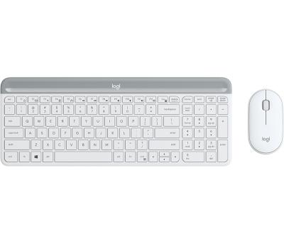 Logitech MK470 Slim Wireless Keyboard and Mouse Combo OffWhite - US