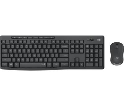 Logitech MK295 Silent Wireless Desktop Graphite YU