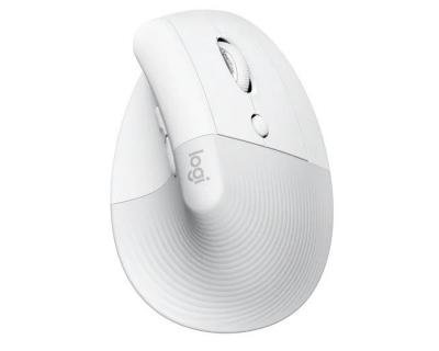Logitech Lift Vertical Ergonomic Mouse - Off-White