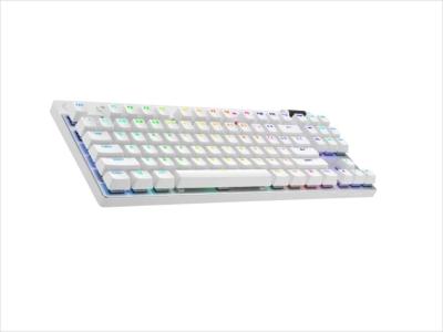 Logitech G PRO X TKL Lightspeed Gaming Keyboard, White, US, BT Tactile
