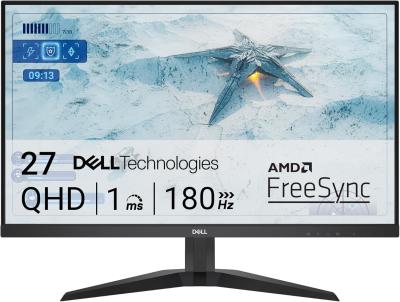Monitor 27 DELL G2725D 2560x1440/IPS/5ms/180Hz/2xHDMI/DP/HDCP/AMD FreeSync