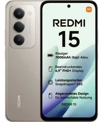 Redmi 15 EU 8+256 Titan Gray