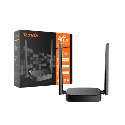 Wireless 4G LTE Router Tenda 4G05 N300/sim slot/1xWan/1x Lan/2 External 4G/3G/2 Internal Wi-Fi Anten