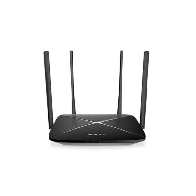 Wireless Router Mercusys AC12G AC1200/867Mb/s/ext x 4/2.4-5Ghz/1WAN/3LAN Gigabit