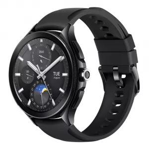 Xiaomi Mi Watch 2 pro-Bluetooth Black Case with Black Fluororubber Strap