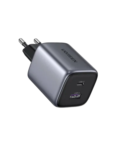 Ugreen Nexode GaN II 35W punjač (USB-C + USB-A) 15539, Crni