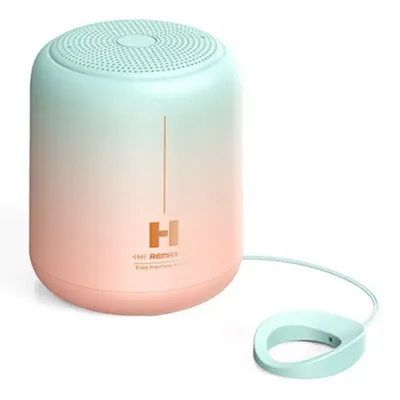 REMAX RB-H1 Pink/green  Blue Sky Mirror Portable Wireless Speaker