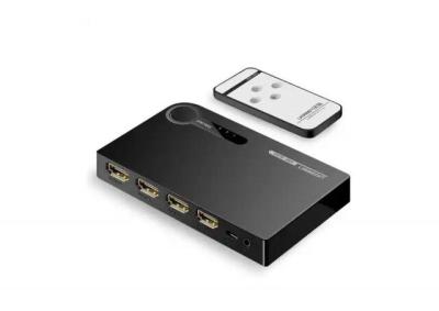 HDMI switch 3x1 3D 4K Ugreen + Daljinski