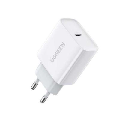 Ugreen CD137 mrežni punjač 20W USB-C (PD 3.0 / QC 4.0) 60450, Bela