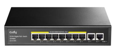 Svič 10/100/1000 10-port Cudy GS1010PE 8 Gbit PoE+ port/2 Gbit Uplink porta 120W