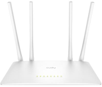 Cudy WR1200 WiFi ruter AC1200 Dual Band 2.4+5Ghz MESH 1W/4LAN 10/100Mbps 4x5dBi GUEST WPS DDNS