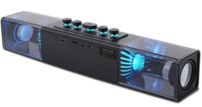 Microlab MS213B Bežični zvučnik 2x10W Baterija 3.7V/4000mA USB SD AUX, Crni