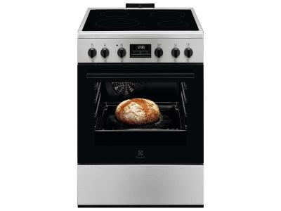 Električni šporet Electrolux LKR66021MX  širina 60cm/keramička ploča
