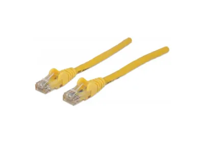 UTP cable CAT 6 sa konektorima 1m Intellinet ŽUTI