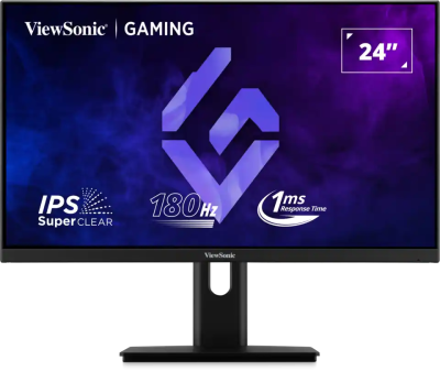 Monitor 24 Viewsonic XG24G1 1920x1080/ Full HD/IPS/180Hz/1ms/2xHDMI/DP/HDR10/Pivot