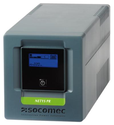UPS Socomec NeTYS PR-MT 1000VA/700W 230V 50/60Hz AVR, Sine wave, LCD, RJ45 zaštita, USB