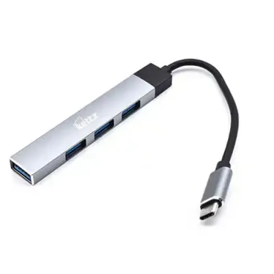 Kettz C40 USB hub 4 port 3.0 hub-C40 Tip C sivi, Sivi