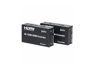 Extender HDMI-UTP do 120m HEX-K1220 4K 30Hz Kettz