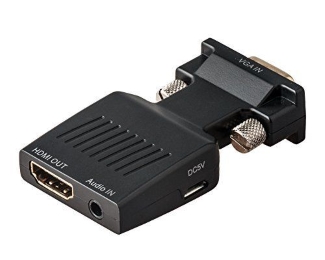 Adapter-konvertor VGA/M IN na HDMI/F OUT  + 3.5mm Linkom NEW