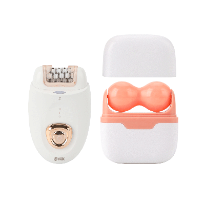 VOX SETLS5058N Set roler za lice i Epilator 600 mAh, Beli