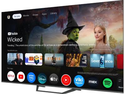 Tesla Q75E655GUS TV 75" 4K UHD QLED Google TV, Crni