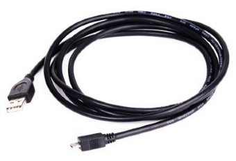 Gembird USB kabl USB A Micro-USB B 0,5 m USB 2.0, Crno