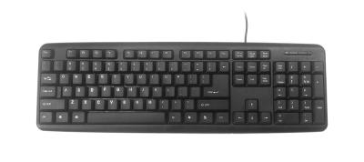 Gembird tastatura USB Američki engleski, Crno