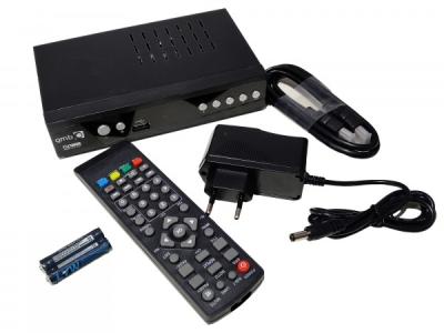 Gembird GMB-TDT-033 Prijemnik zemaljski DVB-T2 Full HD USB RF, Crni