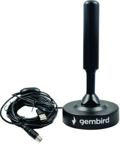 Gembird GMB-533USB Antena sobna/spoljna sa pojacalom UHF dobit 21dB visina 15cm USB 5m (495)