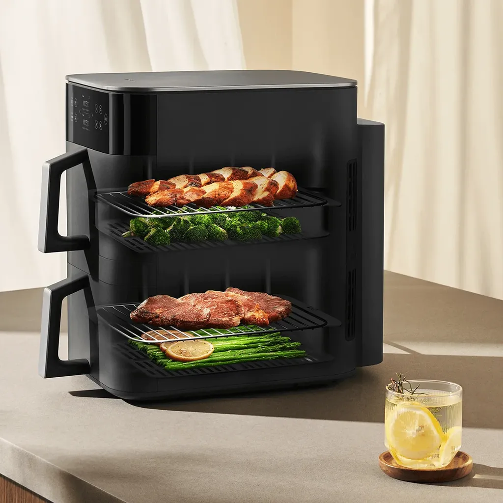 Xiaomi MAF-DS1201 Air Fryer Smart Double Stack 12 l 2800 W, Crni