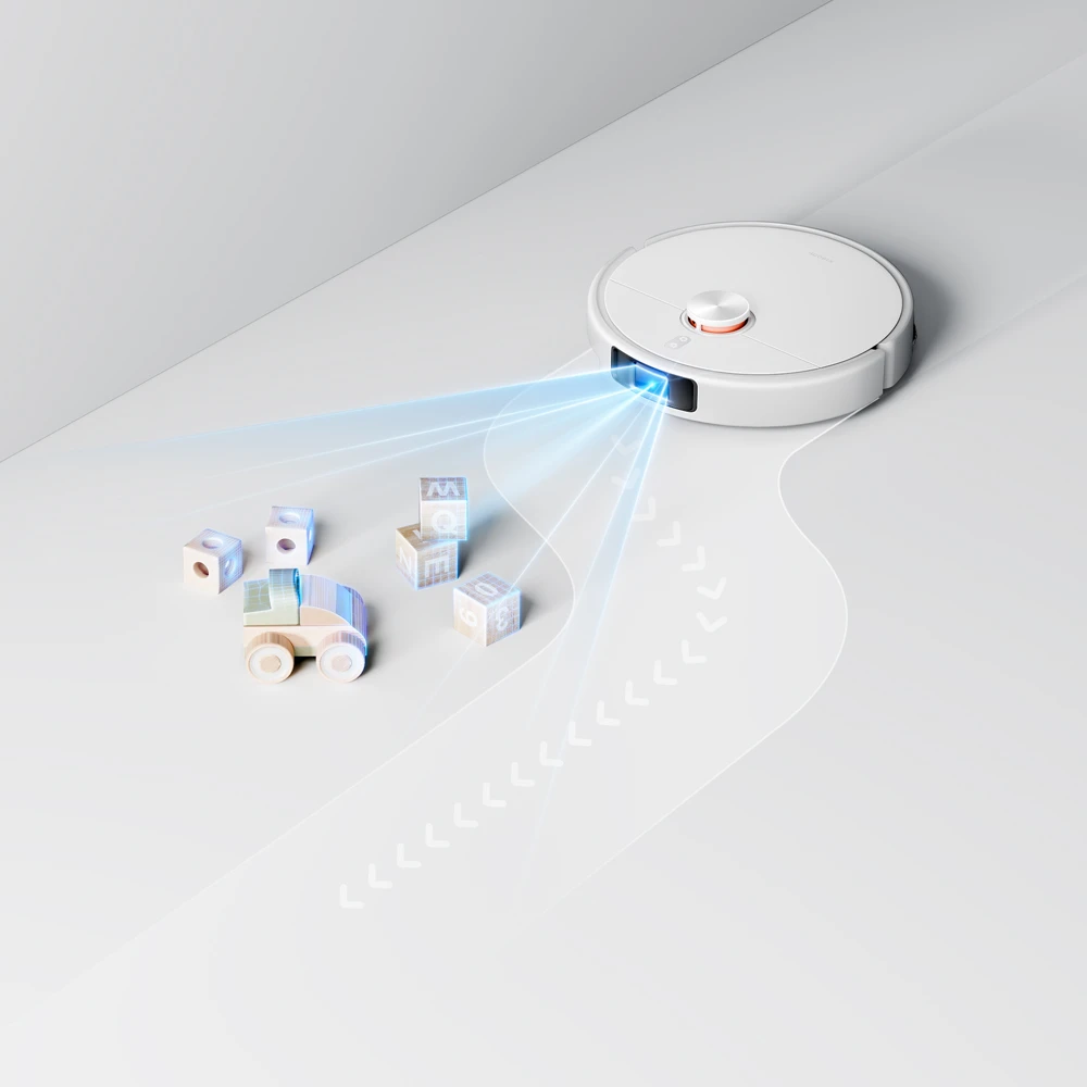 Xiaomi H50 Pro Robot usisivač 6000 Pa 5200 mAh, Beli