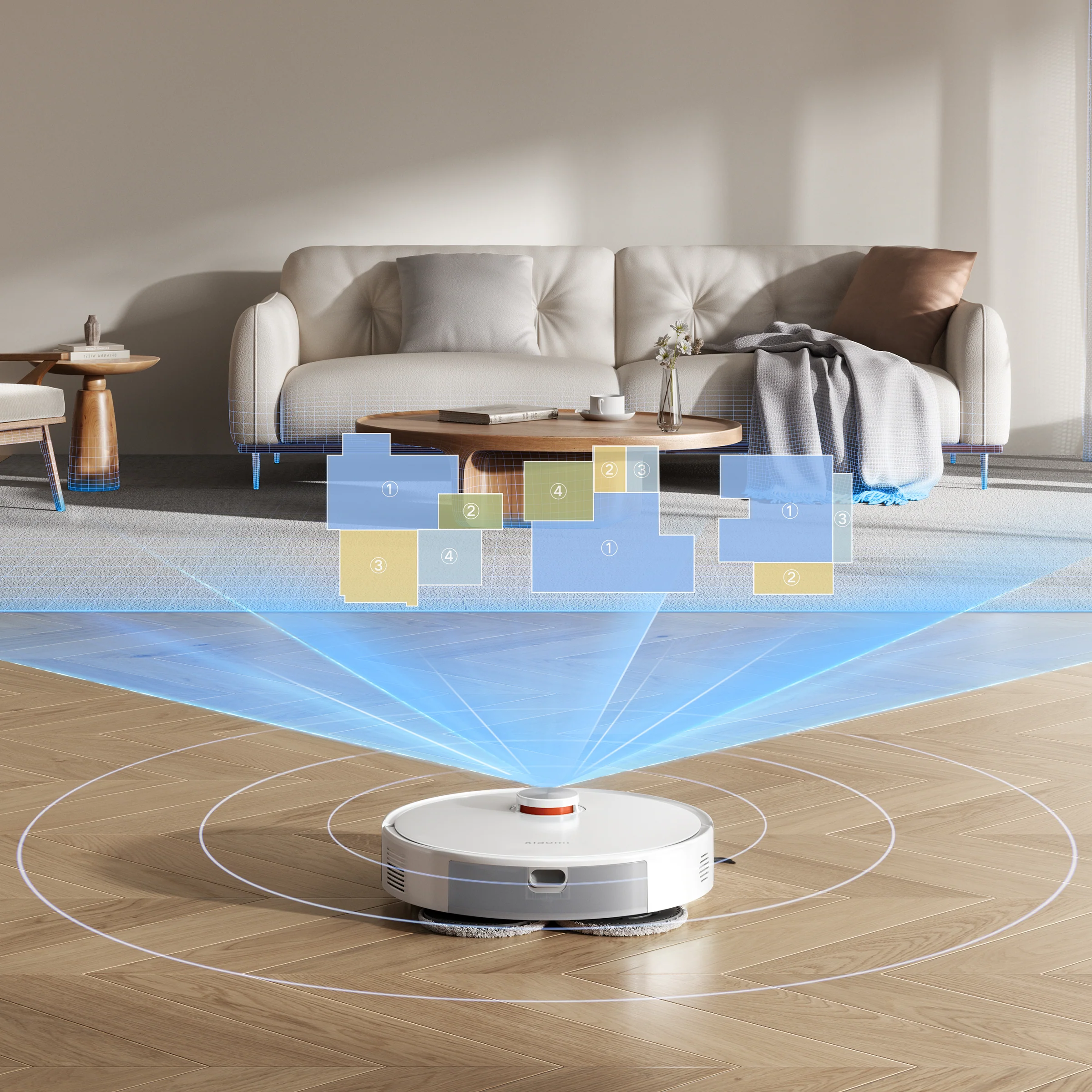 Xiaomi S40 Pro Robot usisivač 160 W 5200 mAh, Beli
