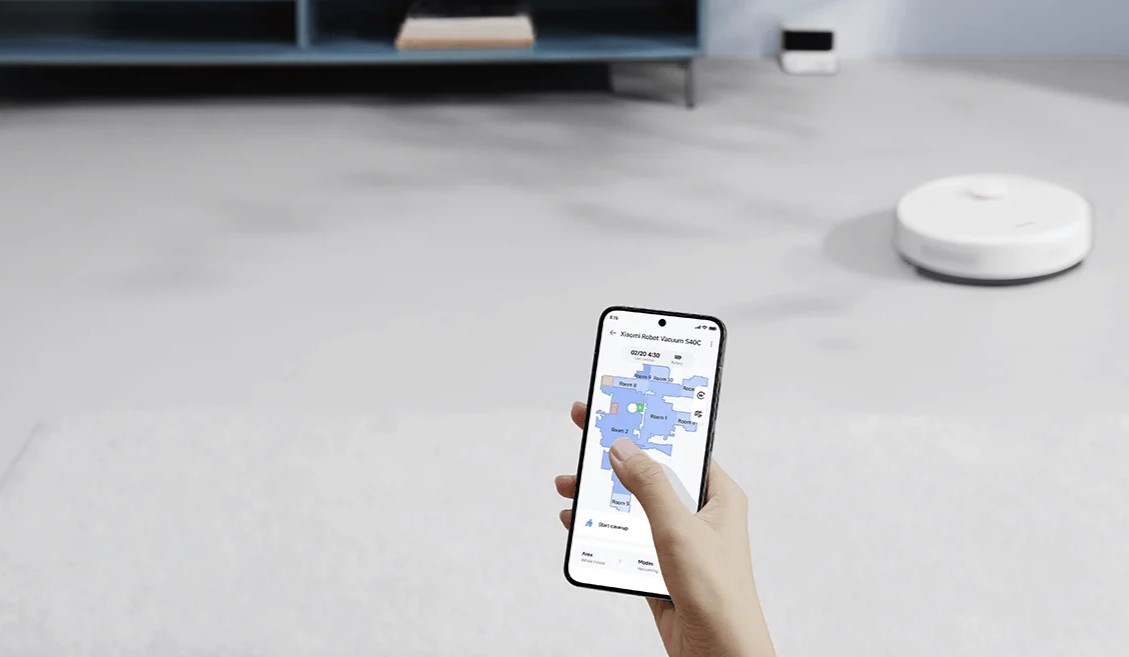 Xiaomi S40C Robot usisivač EU, Beli