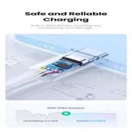 Ugreen US287/60121 USB na USB-C kabl 1m, Beli