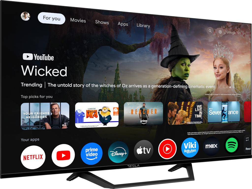 Tesla 43E655BFS Televizor 43″ Ful HD Smart LED, Crni