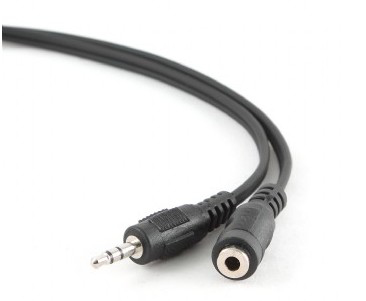 Gembird Audio kabl 3.5mm/3.5mm M/F 1,5 m 3,5mm, Crni
