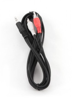 Gembird Audio kabl 3.5mm/2xRCA M/M 2,5 m