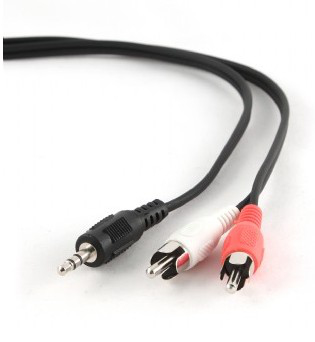 Gembird Audio kabl 3.5mm/2xRCA M/M 2,5 m